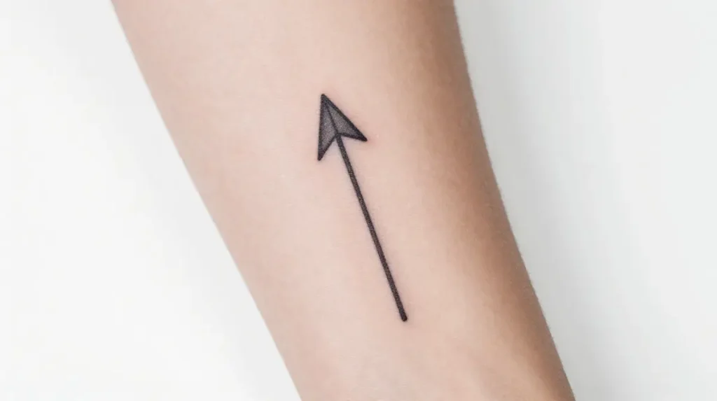 Arrow Tattoo for Moving Forward
