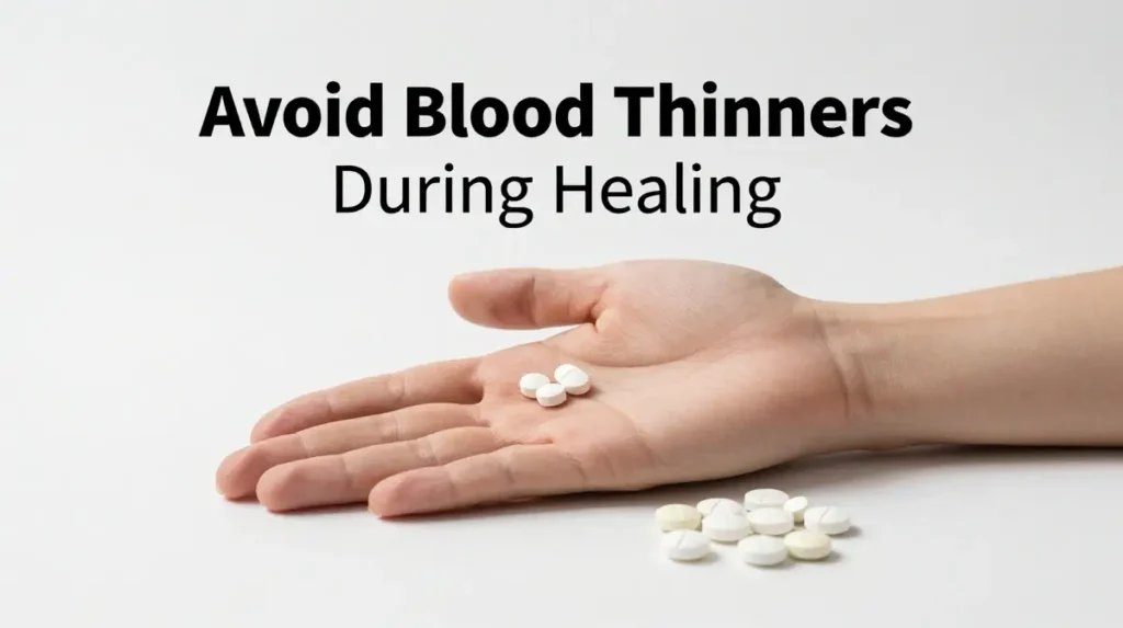 Avoid Blood Thinners During Healing