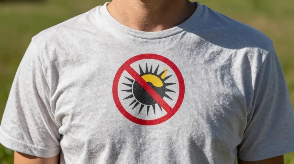 Avoid Direct Sunlight