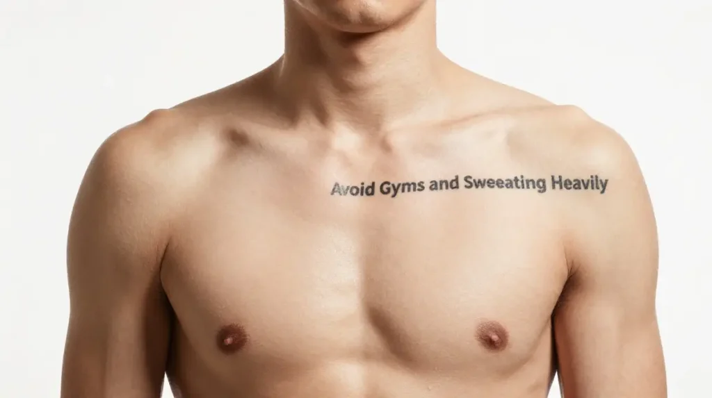 Avoid Gyms and Sweating Heavily
