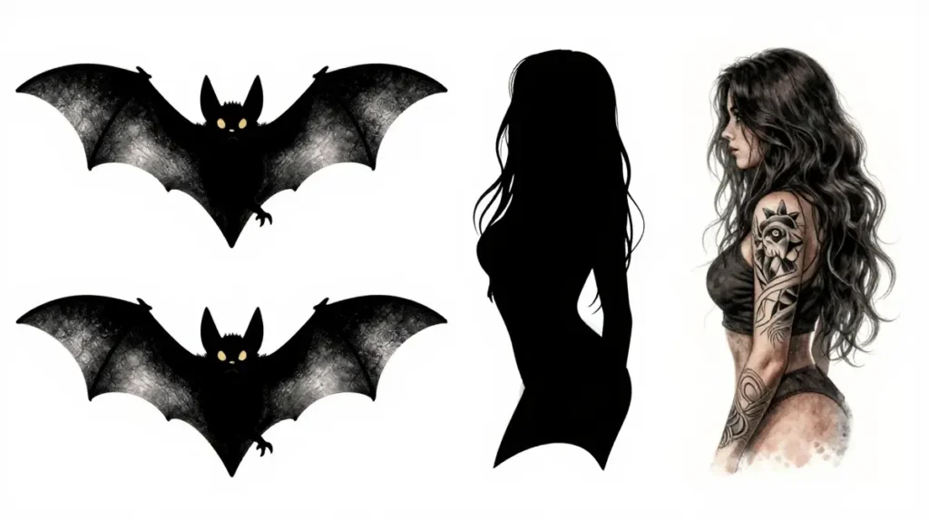 Bat Tattoo Style and Placement Guide