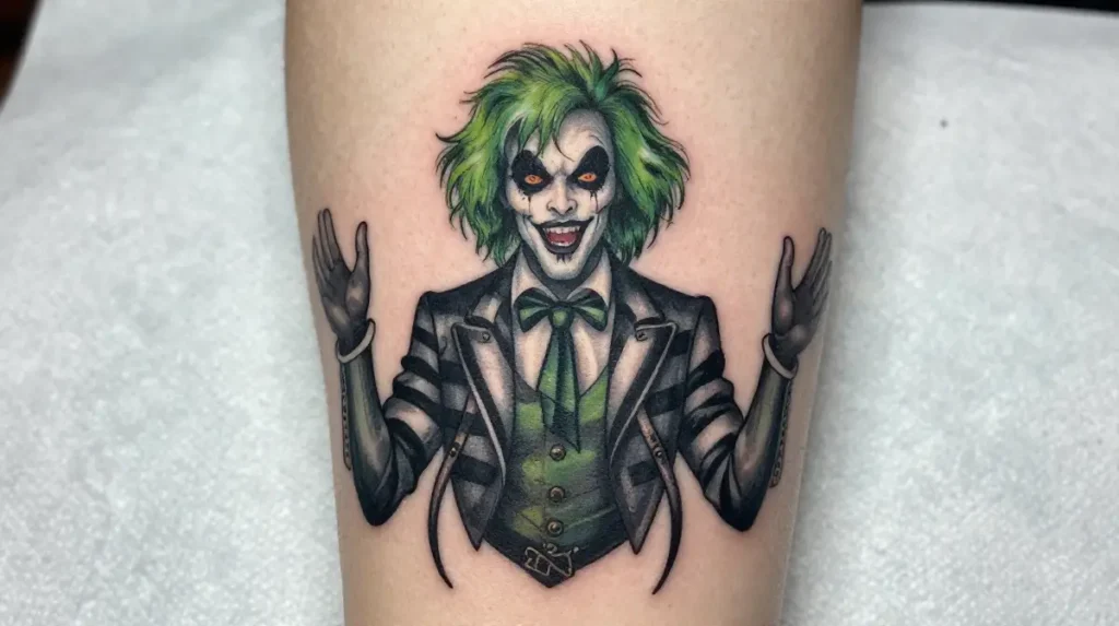Beetlejuice Tattoo