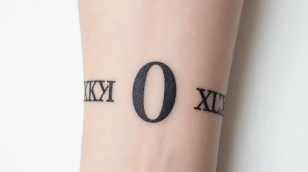 Birthday Date Tattoo