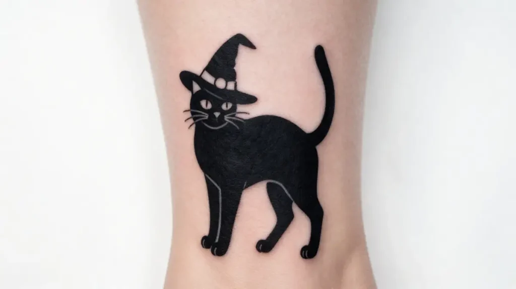 Black Cat Tattoo