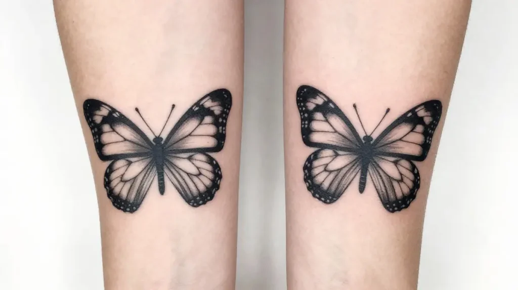 Butterfly Sisters Tattoo