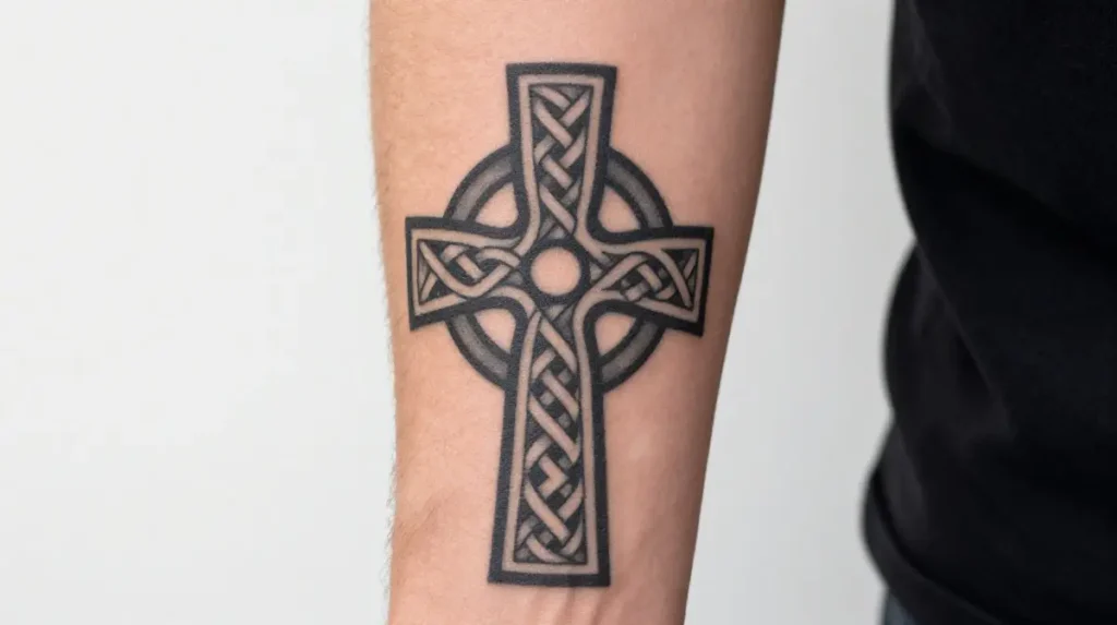 Celtic Cross Tattoo for Men
