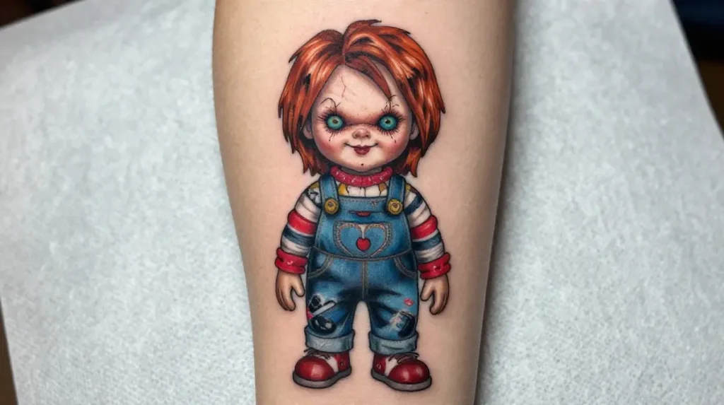 Chucky Doll Tattoo