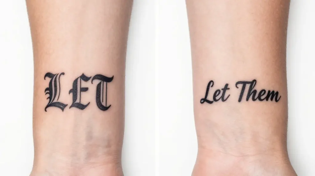 Common Mistakes to Avoid with Let Them Tattoos