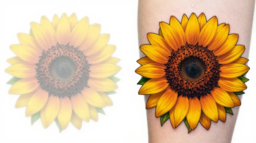 Common Mistakes to Avoid with Sunflower Tattoos