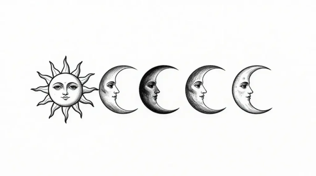 Common Mistakes to Avoid with Symbolic Sun and Moon Tattoos