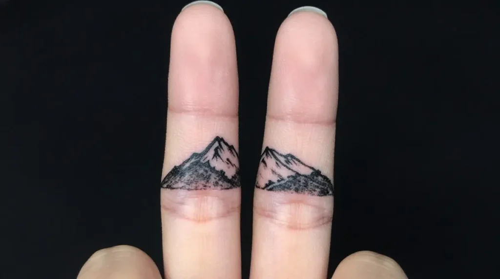 Complementary Tattoos That Form a Complete Design