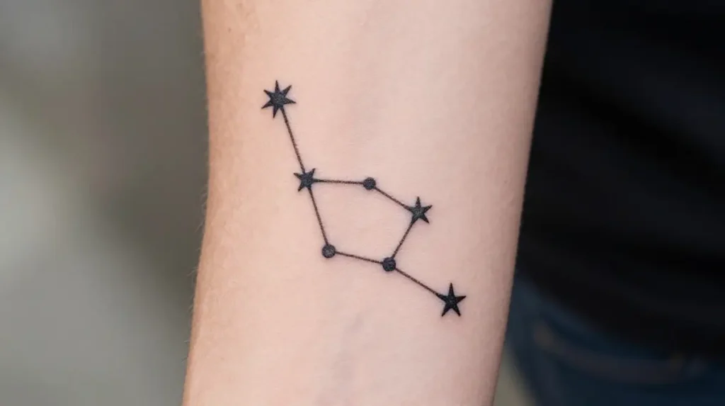 Constellation Wrist Tattoo