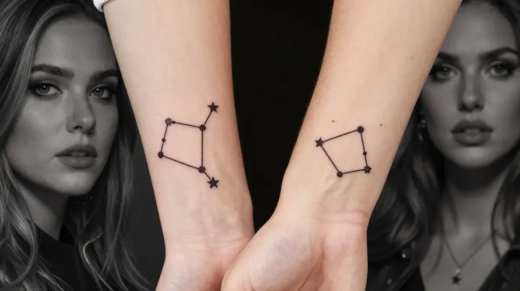 Couple's Constellation Tattoos