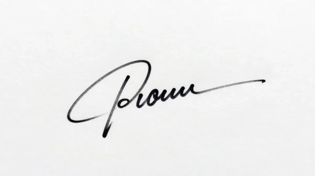 Custom Handwriting or Signature Tattoo