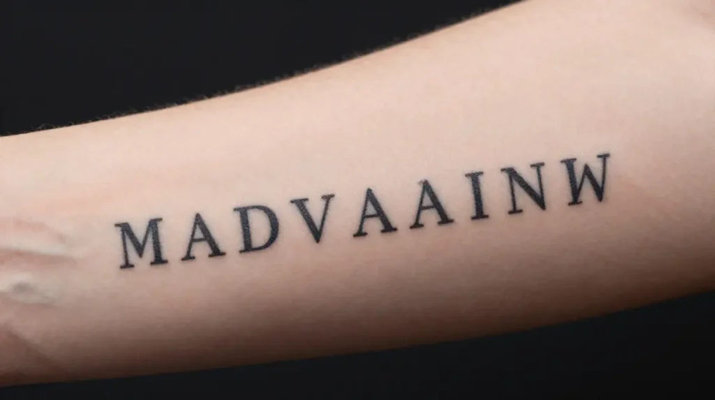 Dad Tattoo with Significant Dates