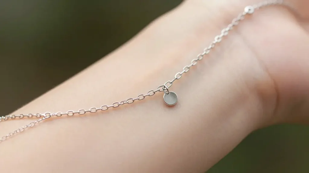 Delicate Chain or Bracelet Tattoo