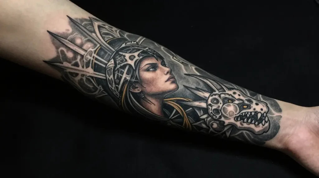 Elden Ring Sleeve Tattoo