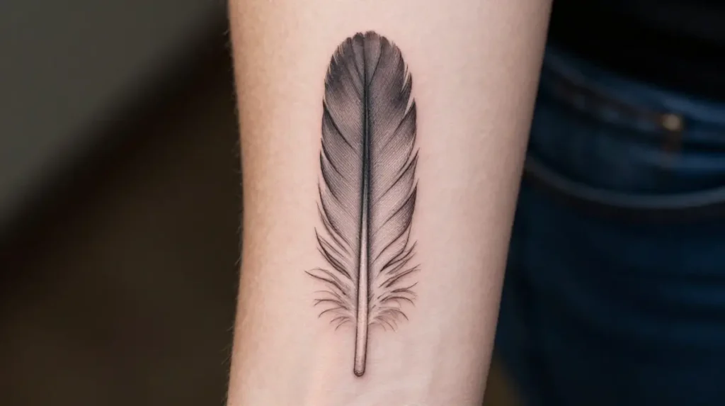 Fine Line Feather