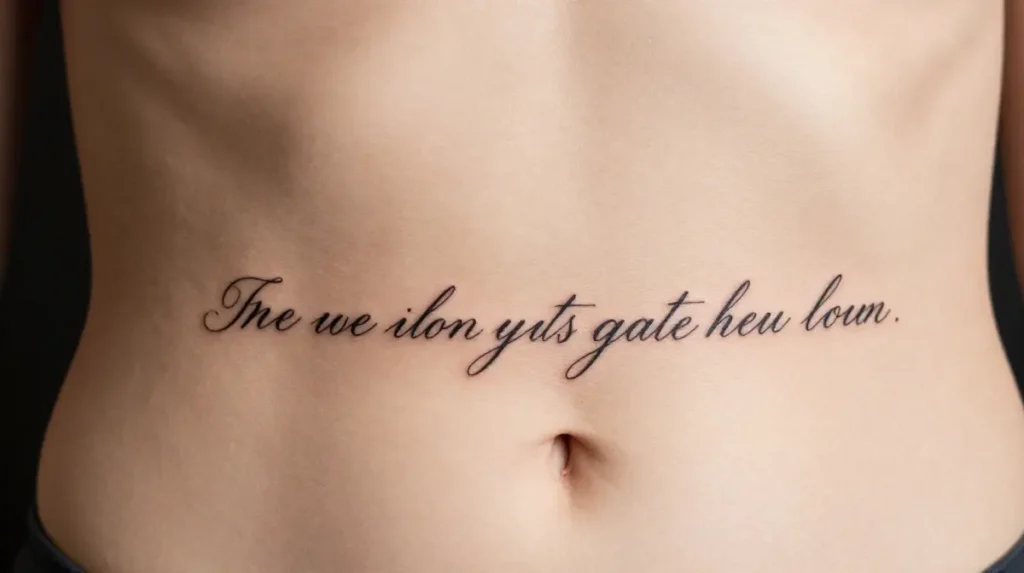 Fine Line Quote or Script
