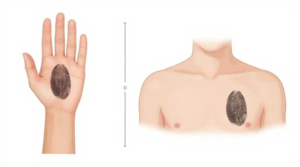 Fingerprint Tattoo Placement Guide