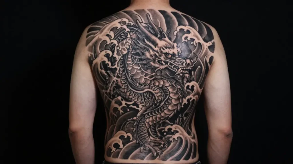 Full Back Piece Tattoo for Men