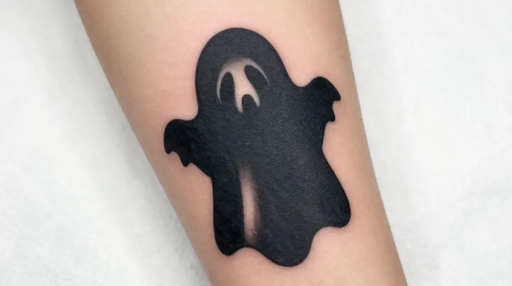 Ghost Tattoo Blackwork