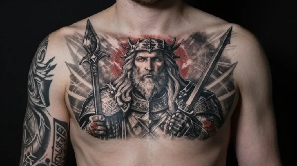 Godfrey First Elden Lord Tattoo
