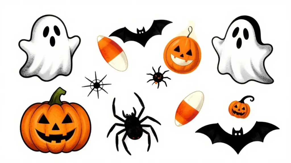 Halloween Flash Tattoo Ideas