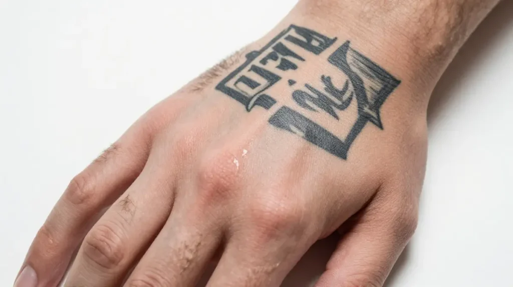 Hand Tattoo Aftercare for Men