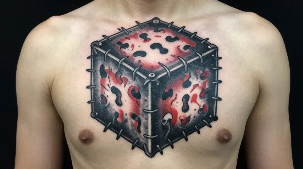 Hellraiser Puzzle Box Tattoo