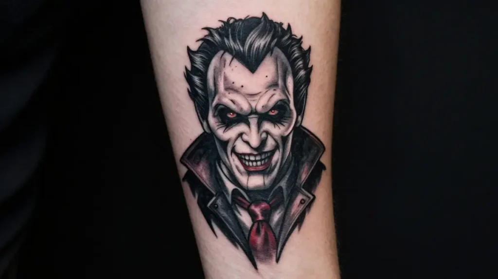 Horror Movie Character Tattoo