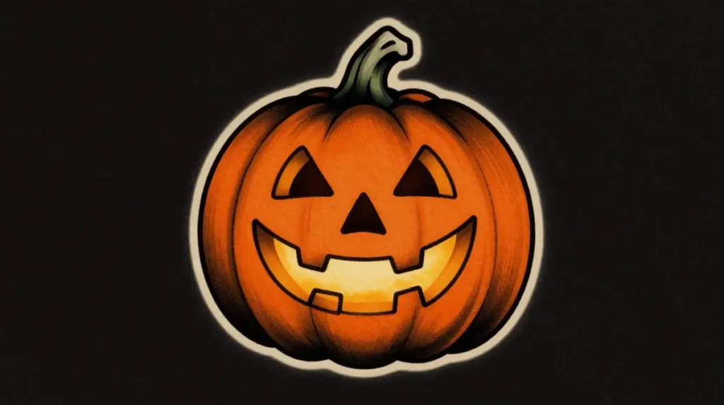 Jack-o-Lantern Tattoo