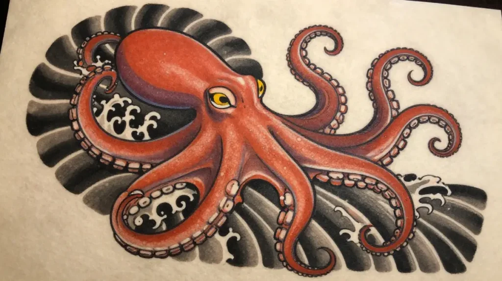 Japanese Octopus Tattoo
