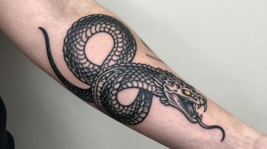 Jormungandr Serpent Tattoo