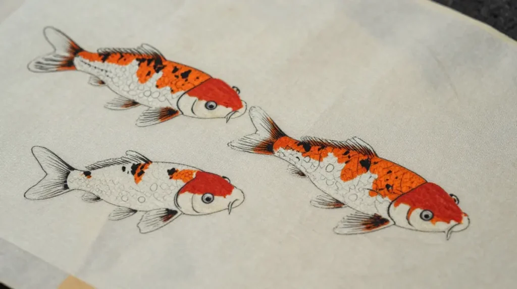 Koi Fish and Water