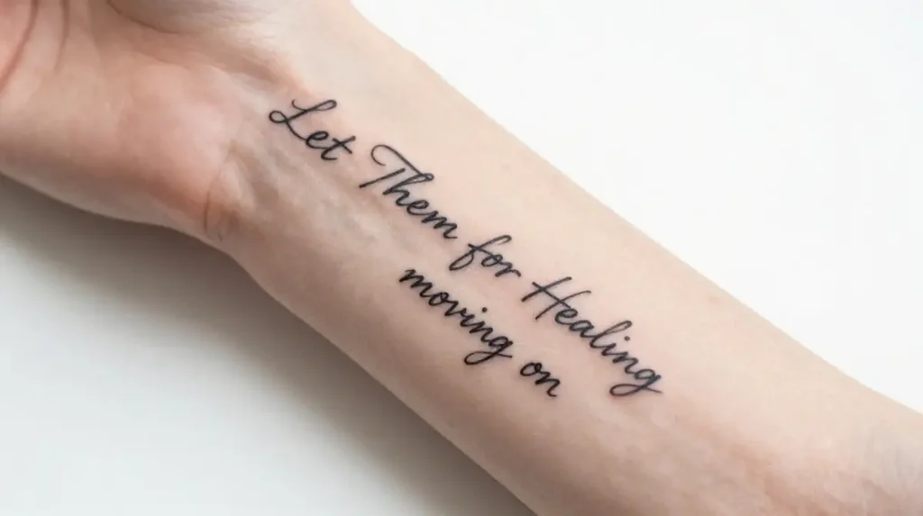 Let Them Tattoo for Healing and Moving On