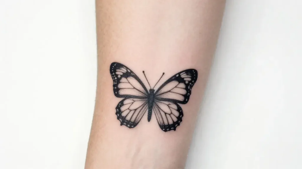 Let Them Tattoo with Butterfly