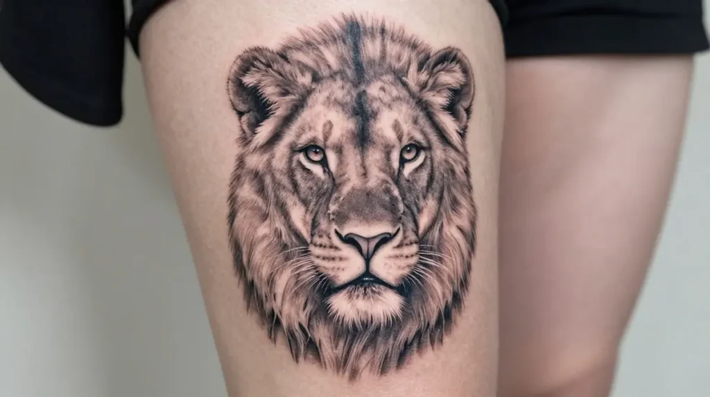 Lioness Tattoo