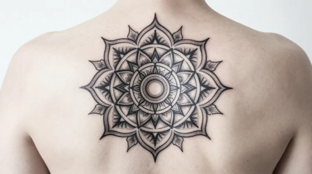 Mandala Sun Tattoo