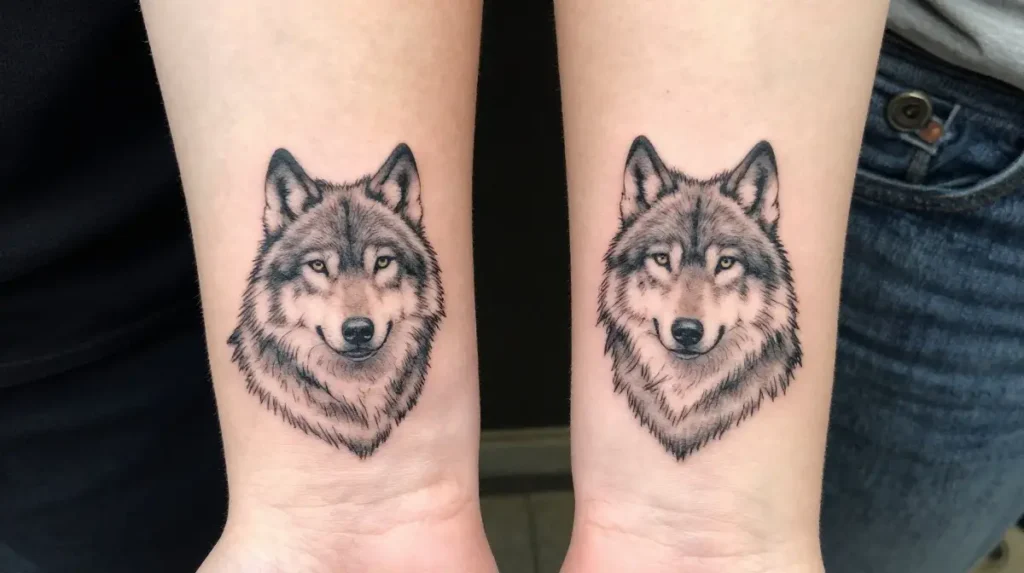 Matching Animal Tattoos