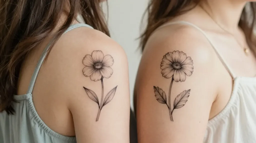 Matching Birth Flowers