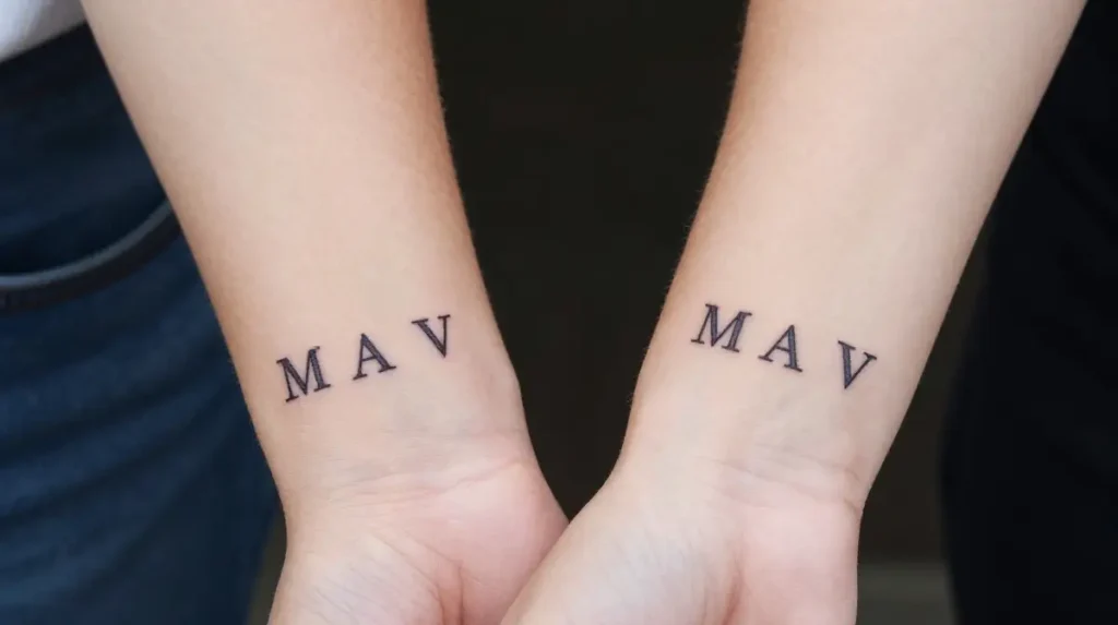 Matching Date Tattoos