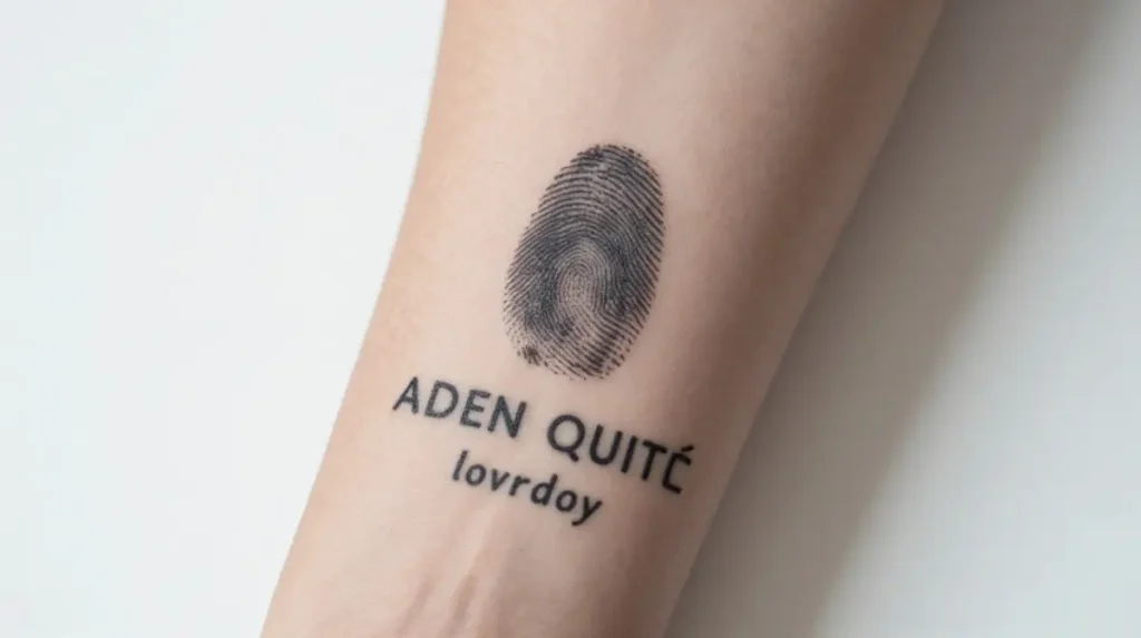 Memorial Tattoo for a Lost Loved One