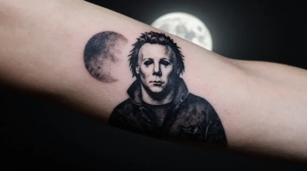 Michael Myers Full Moon Scene