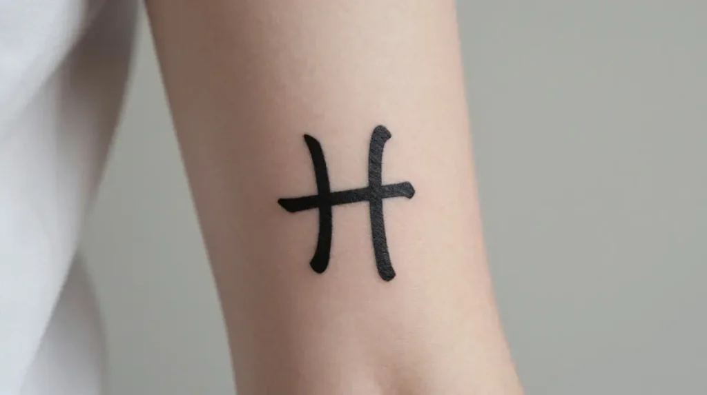 Minimalist YHWH Tattoo
