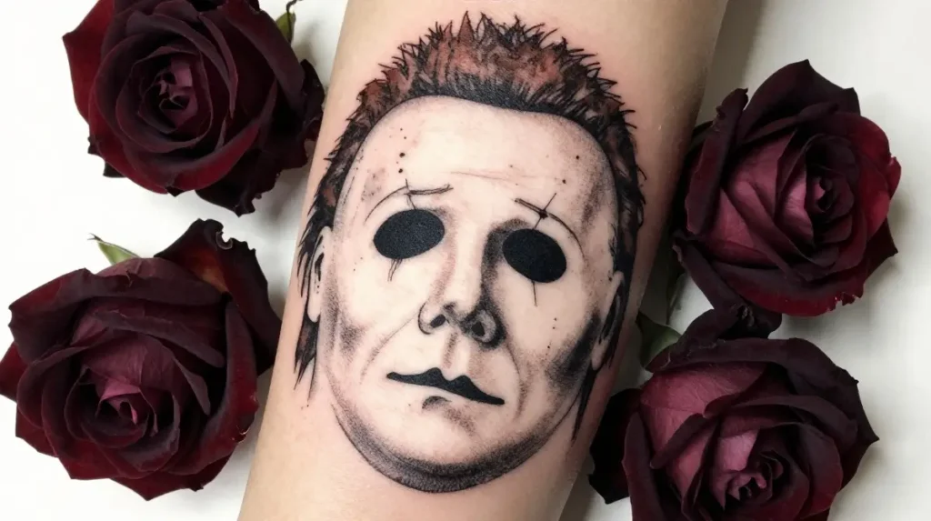 Myers Mask with Roses