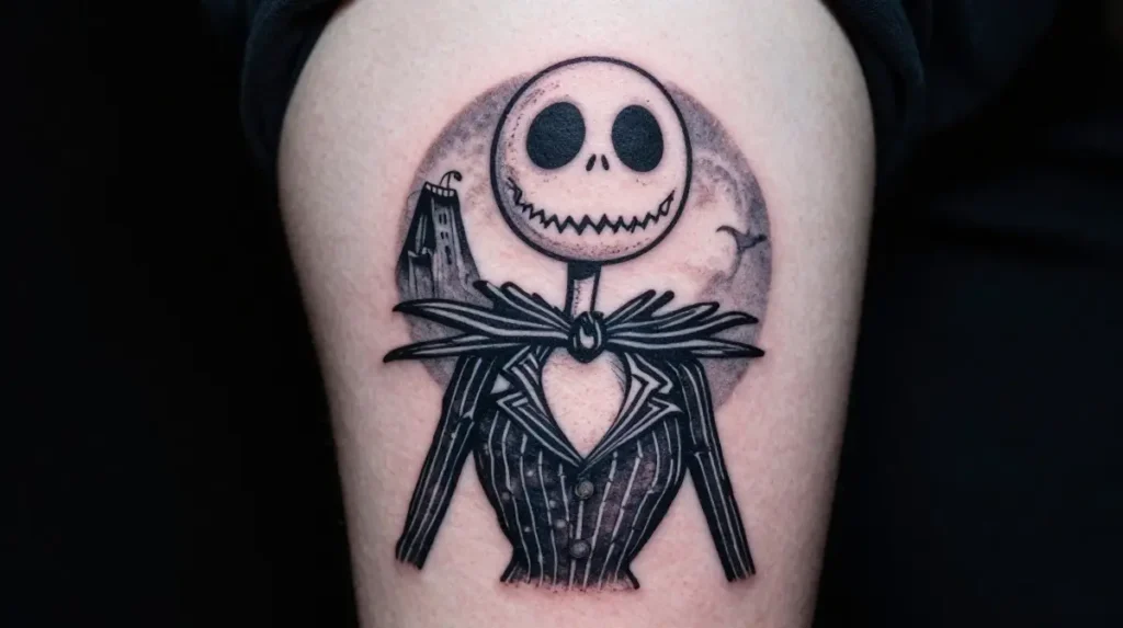 Nightmare Before Christmas Tattoo