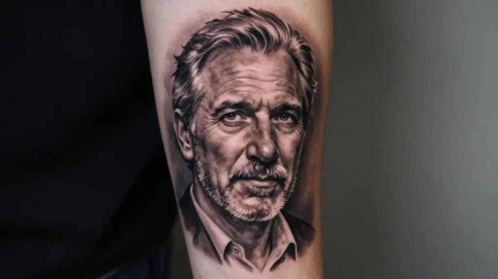 Realistic Portrait Tattoo