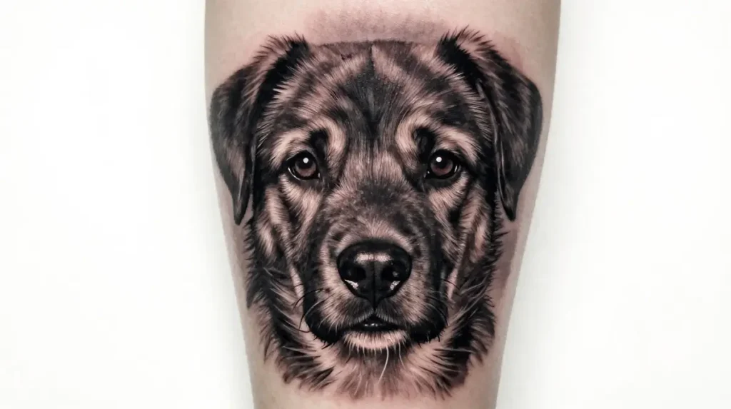 Realistic Portrait Tattoo