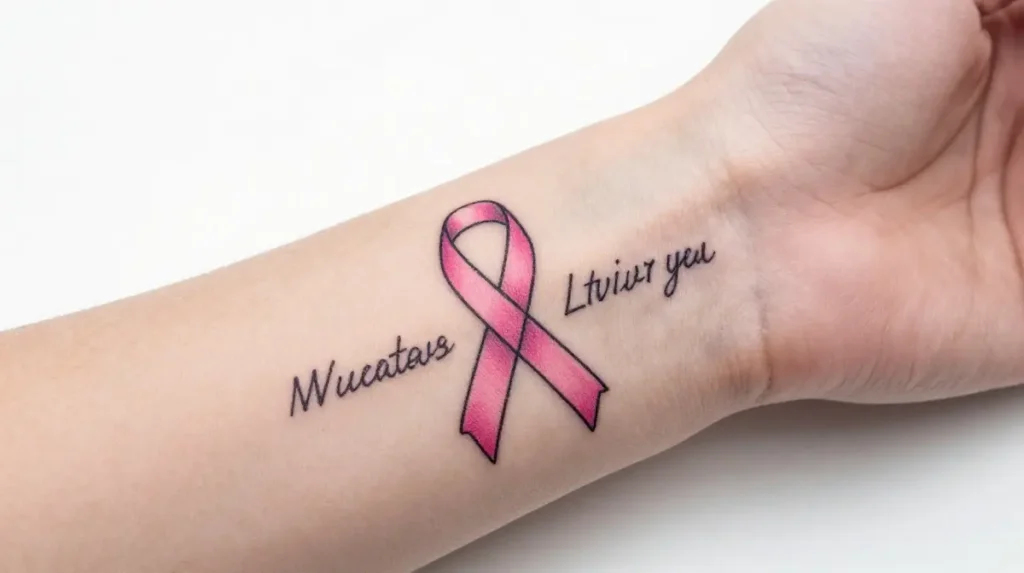 Ribbon or Awareness Tattoo